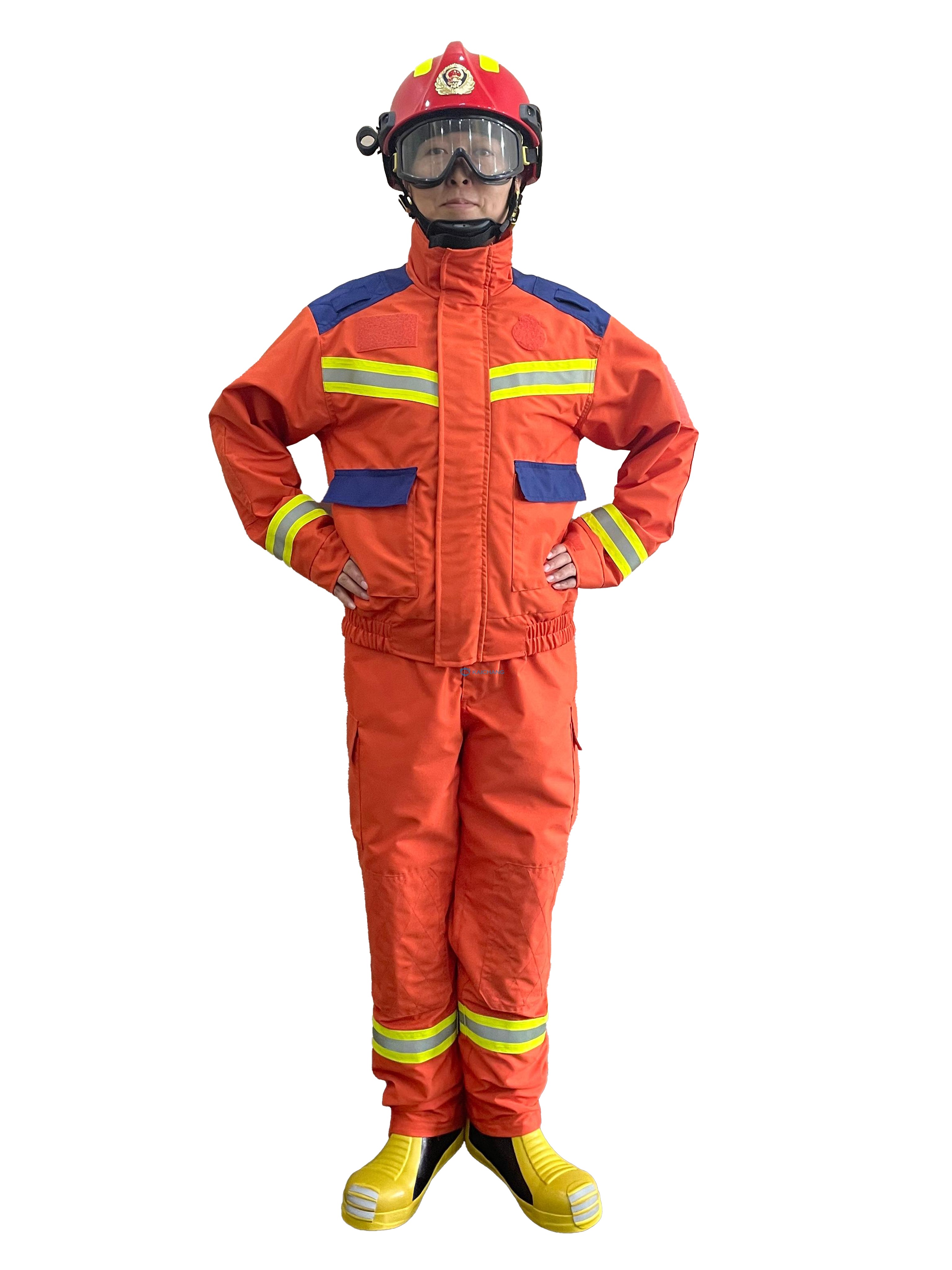 消防员抢险救援防护服装-冬款