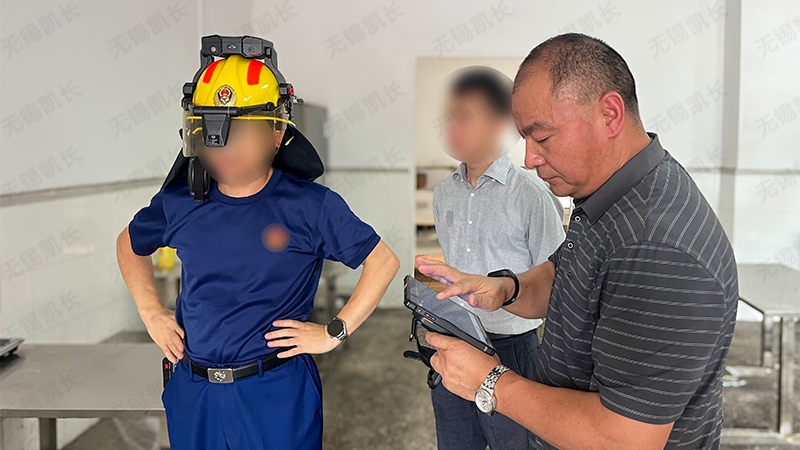 智能指挥系统接受火焰蓝现场检验-0701