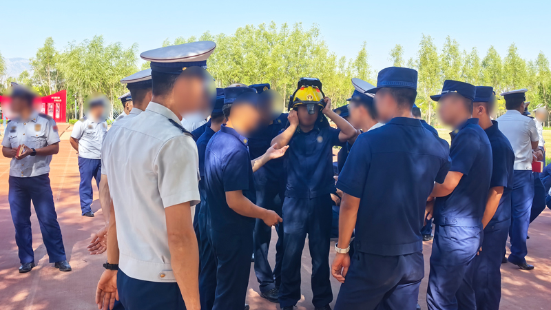 智能指挥系统接受火焰蓝现场检验-0901