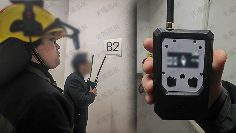 Intelligent equipment performance test in underground garage