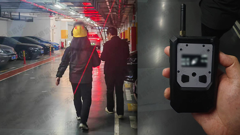 Intelligent equipment performance test in underground garage